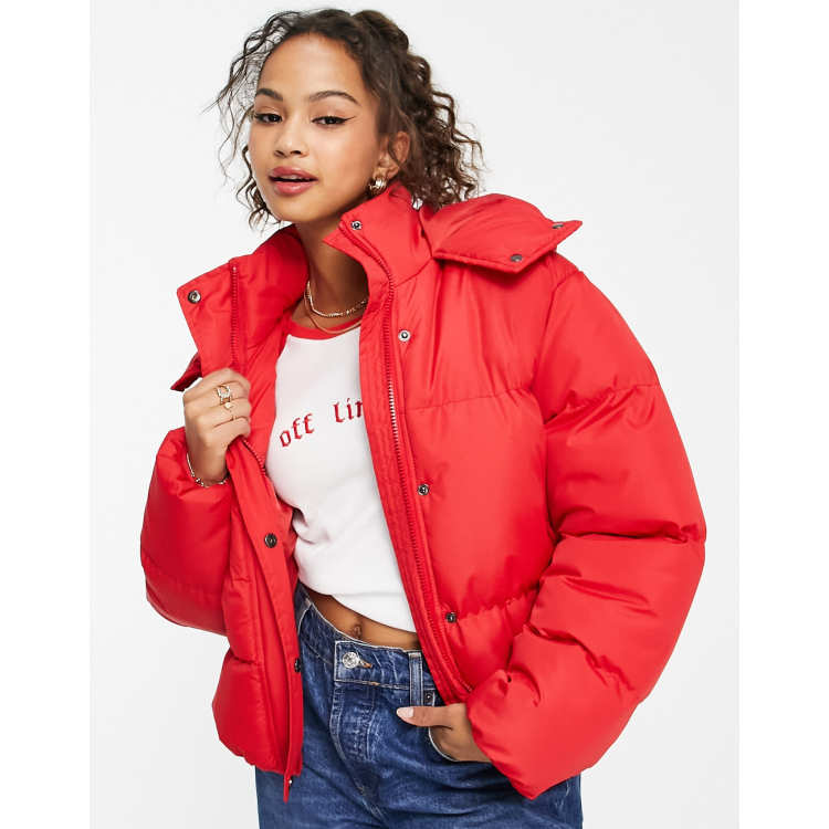 Bravest Studios Wildfire Puffer Jacket Forest Red