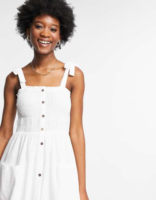 Button down store cami dress