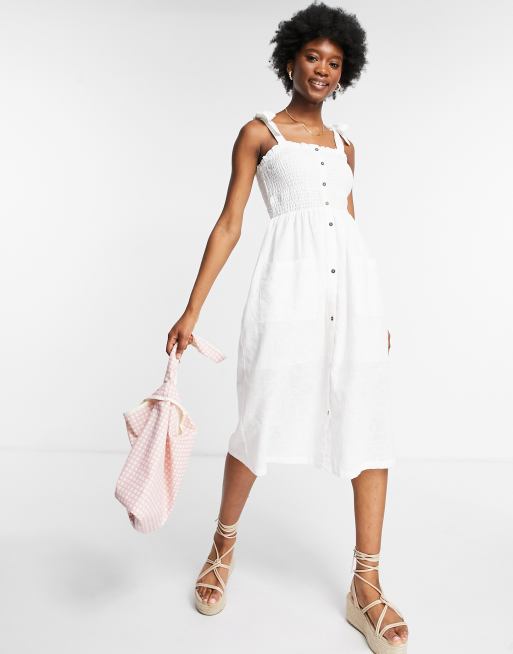 Button down cheap cami dress