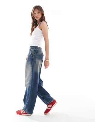 Brave Soul Button Down Square Neck Tank Top In White