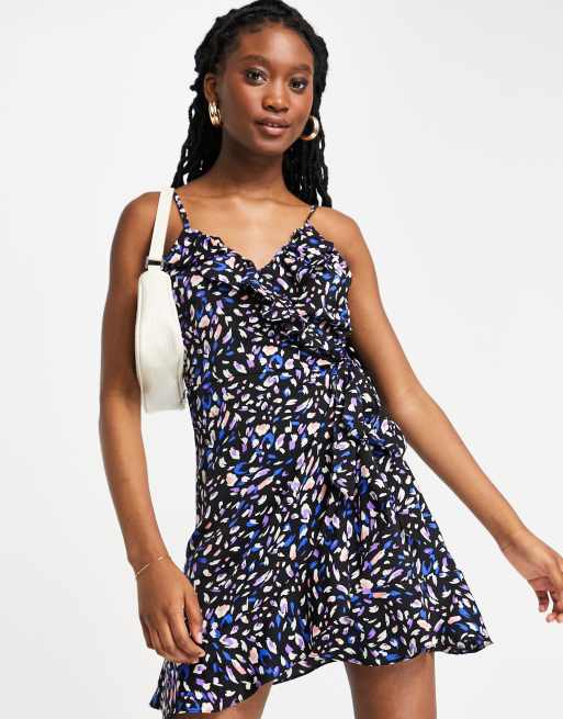 Cami under wrap outlet dress