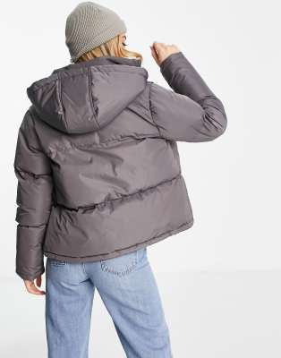 brave soul grey puffer jacket