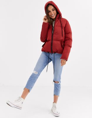 brave soul hooded puffer