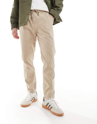 chino pants in beige-Neutral