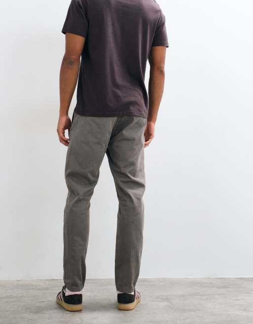 Brave Soul chino pants in taupe, 5 of 5
