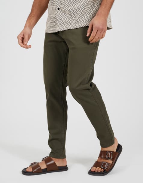 Brave Soul – Chinohose aus Baumwolle in Khaki - view 1