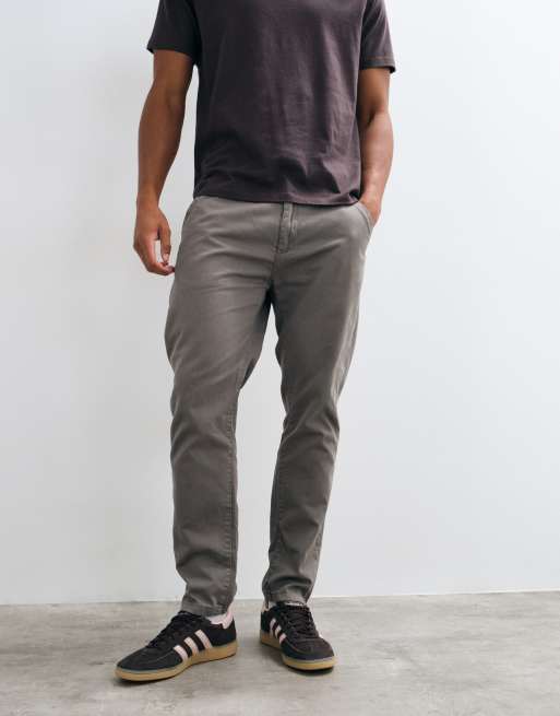 Brave Soul chinos i taupe, 2 af 5