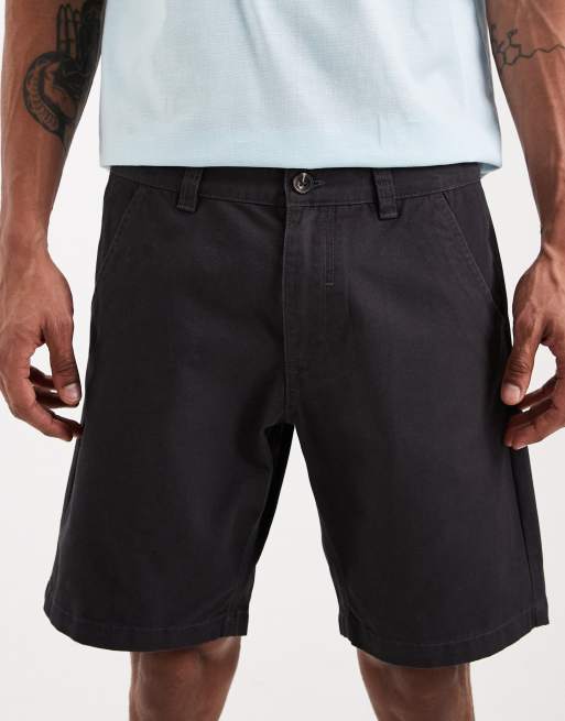 Brave Soul - Chinoshort in marineblauw, 4 van 5