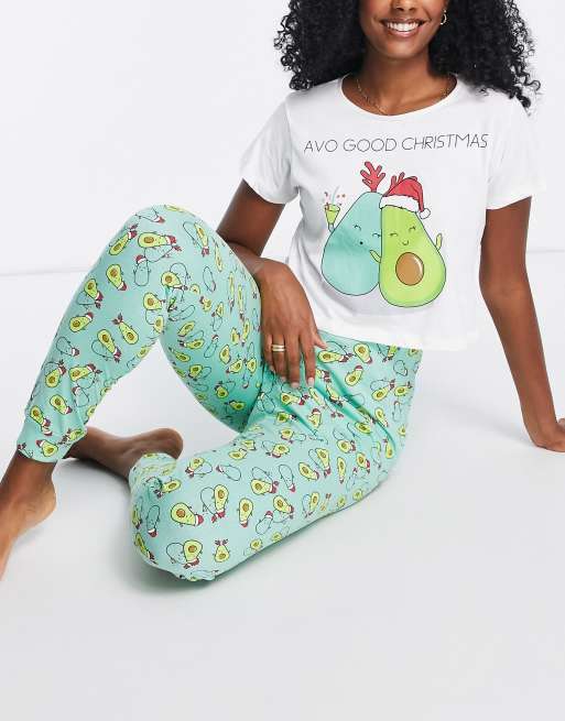 Avocado cheap pjs asos