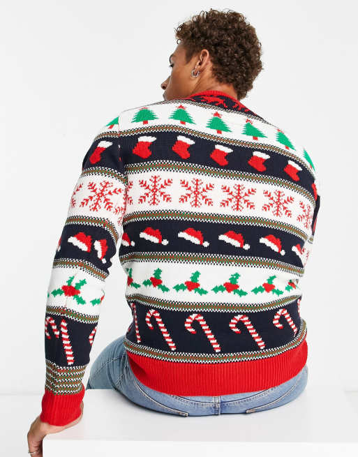 Brave soul christmas sweater best sale