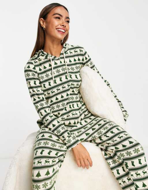 Christmas onesie best sale women's victoria secret