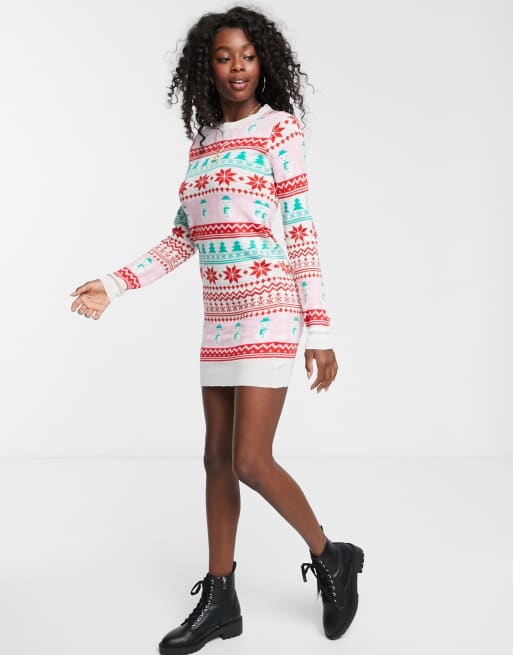 Christmas jumper dress on sale asos