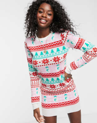 christmas sweater dresses for adults