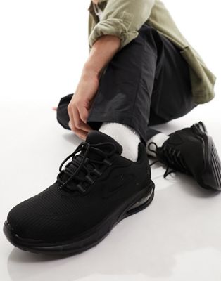 Brave Soul chunky trainer with air bubble sole in black