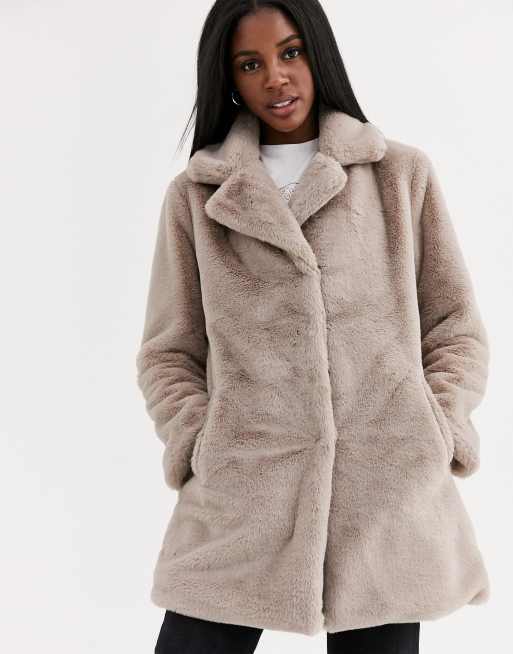 Brave soul 2025 faux fur coat