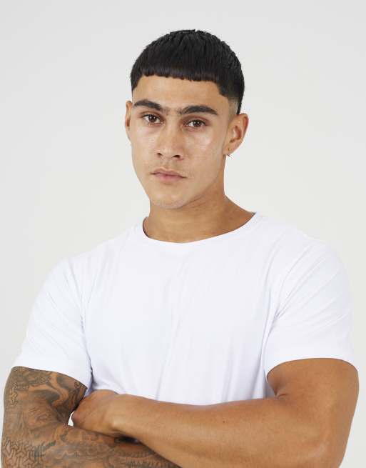 Brave Soul Classic crew neck t-shirt in white, 4 of 4