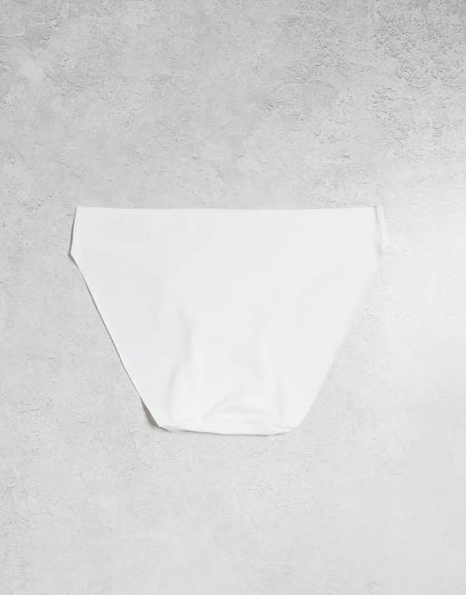 Brave Soul - Confezione da 3 slip senza cuciture nero, grigio e bianco, 2 di 3