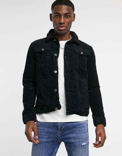 Black cord deals jacket