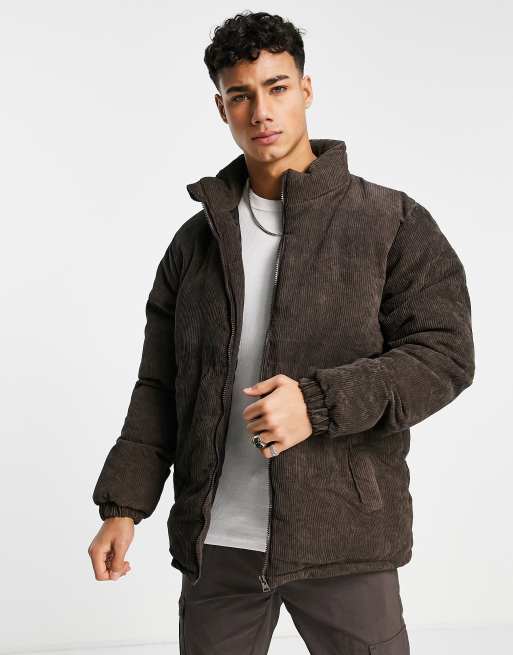 Cord padded jacket hotsell