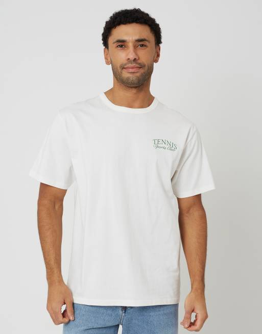 Brave Soul Cotton relaxed fit graphic t-shirt in off white, 2 of 4