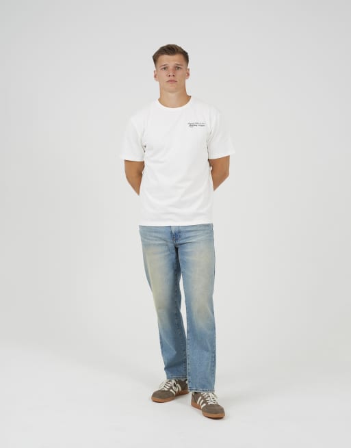 Brave Soul Cotton relaxed fit graphic t-shirt in off white, 2 of 4