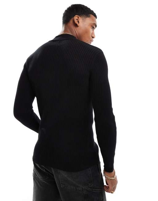 Black turtle neck jumpers shop