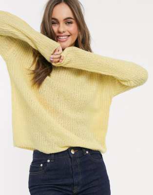 lemon crew neck jumper