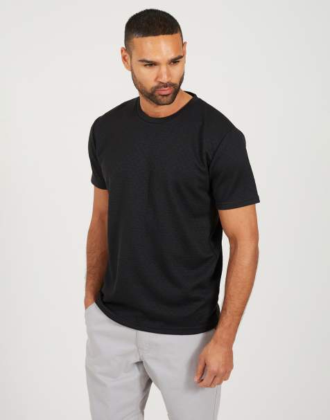 Brave Soul Crew neck t-shirt in black