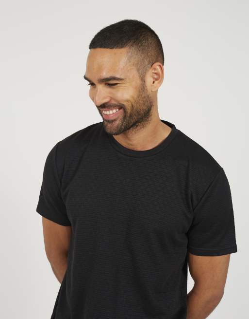 Brave Soul Crew neck t-shirt in black, 4 of 4