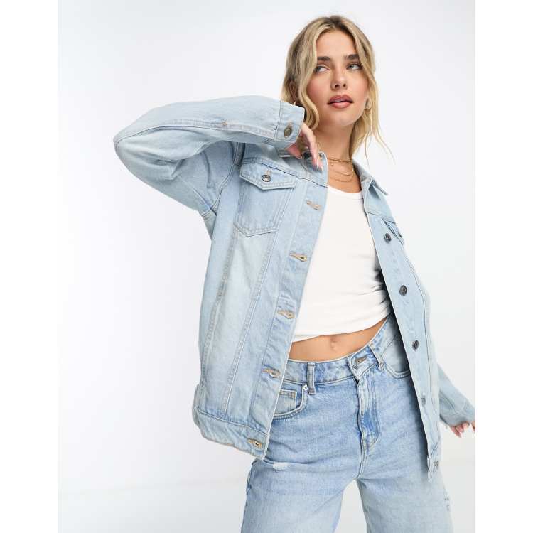 Brave soul denim jacket womens clearance