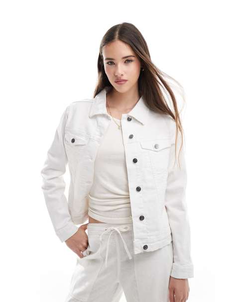 Brave Soul Denim jacket in white - view 1