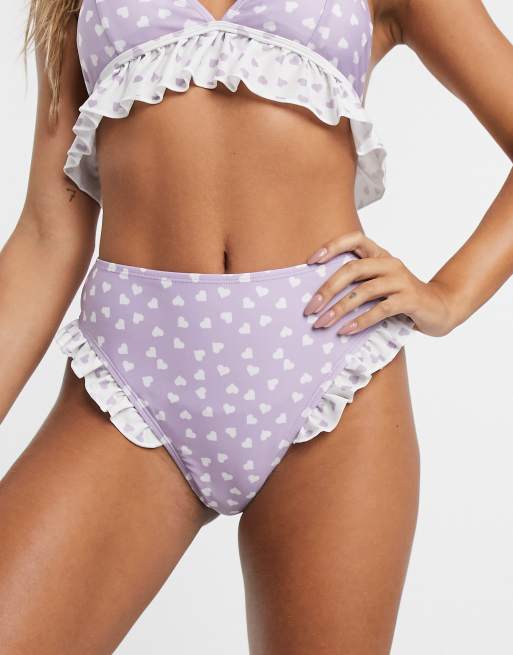 Brave Soul – Dół od bikini z wysokim stanem i nadrukiem, 3 z 4