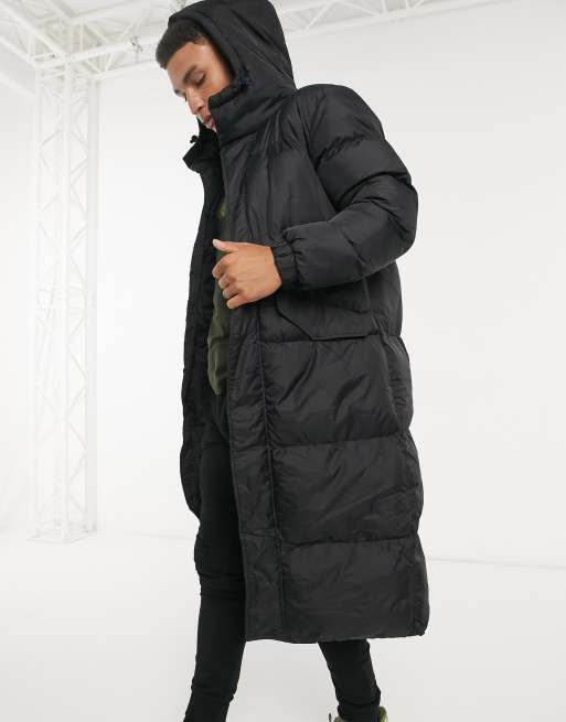 Doudoune noir longue homme new arrivals