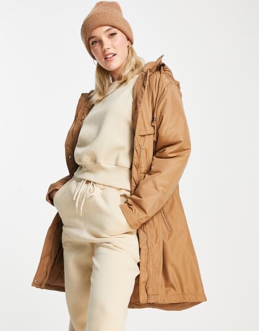 Tan 2025 parka coat