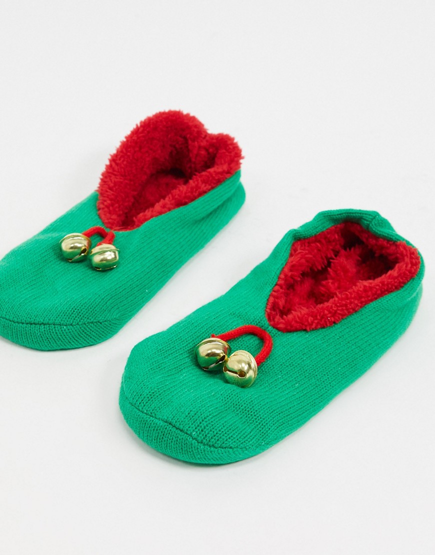 Brave Soul elf slipper socks-Multi