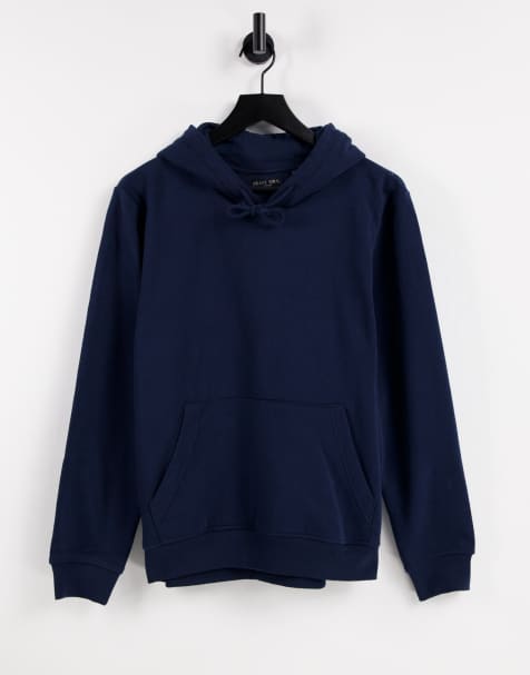 Brave Soul - Felpa con cappuccio blu navy - view 1