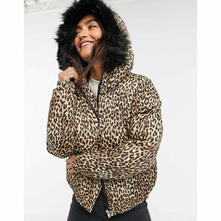 Brave soul fernie hooded puffer jacket with hood deals