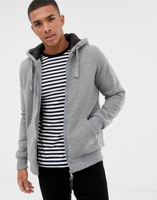 Brave soul cheap fleece lined hoodie