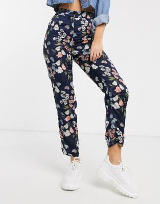 floral print joggers