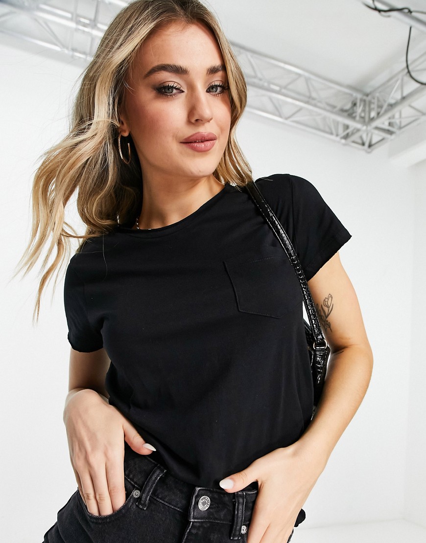 Brave Soul Fresha Relaxed Fit T-shirt In Black