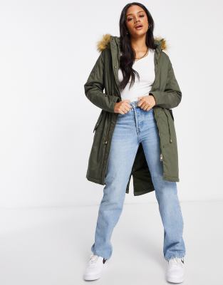 brave soul khaki parka