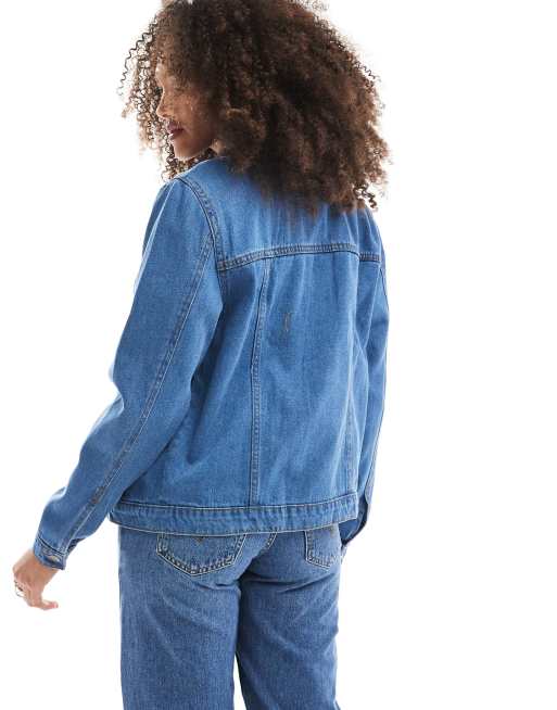 Brave Soul - Giacca di jeans blu medio, 2 di 4