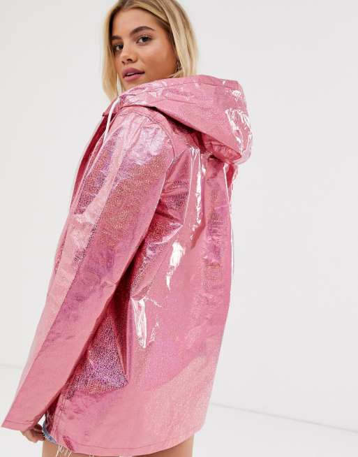 Pink holographic rain clearance mac