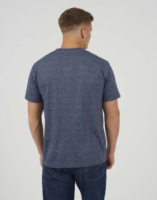 Brave Soul Graphic t-shirt in blue, 2 of 4