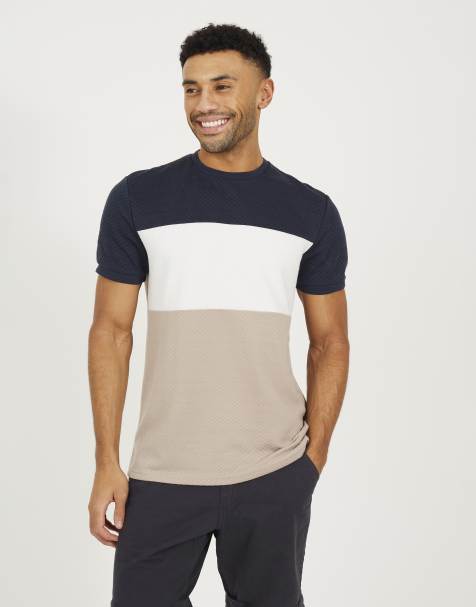 Brave Soul Graphic t-shirt in navy - view 1