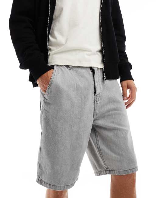 Brave Soul – Gråtvättade jeansshorts
