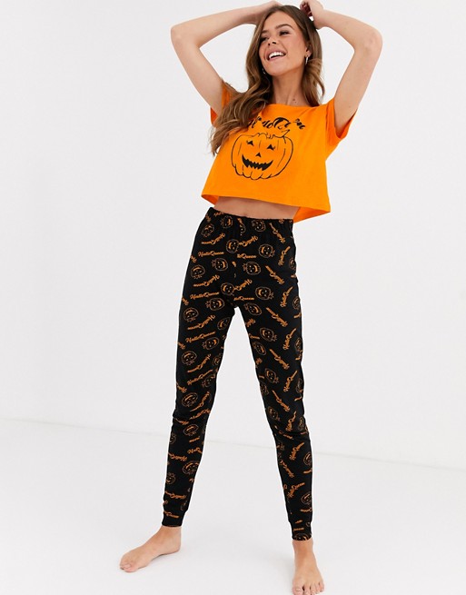 Brave Soul Halloween hallow-queen pyjama set