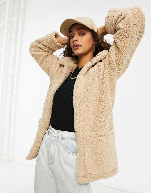 Asos shop teddy jacke