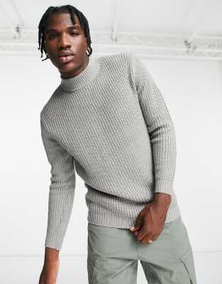 Turtle neck clearance grey