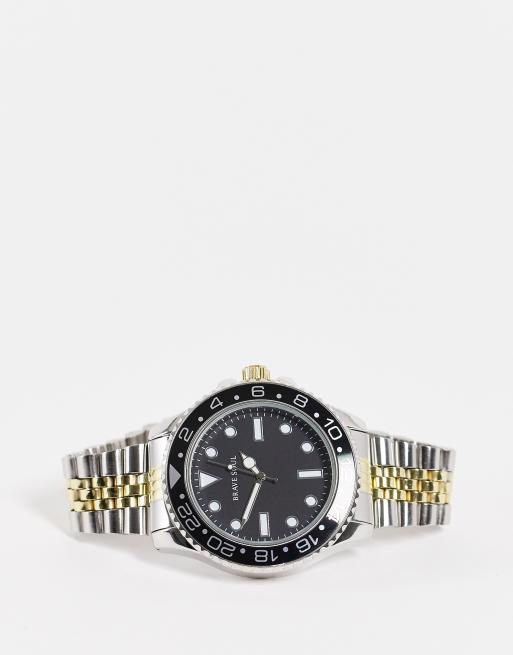 Brave Soul - Herenhorloge met zwarte wijzerplaat, 4 van 4